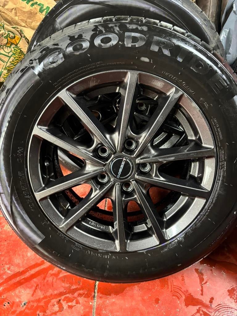 Borbet velgen, Pneus et Jantes, 4 Saisons, Enlèvement, Utilisé