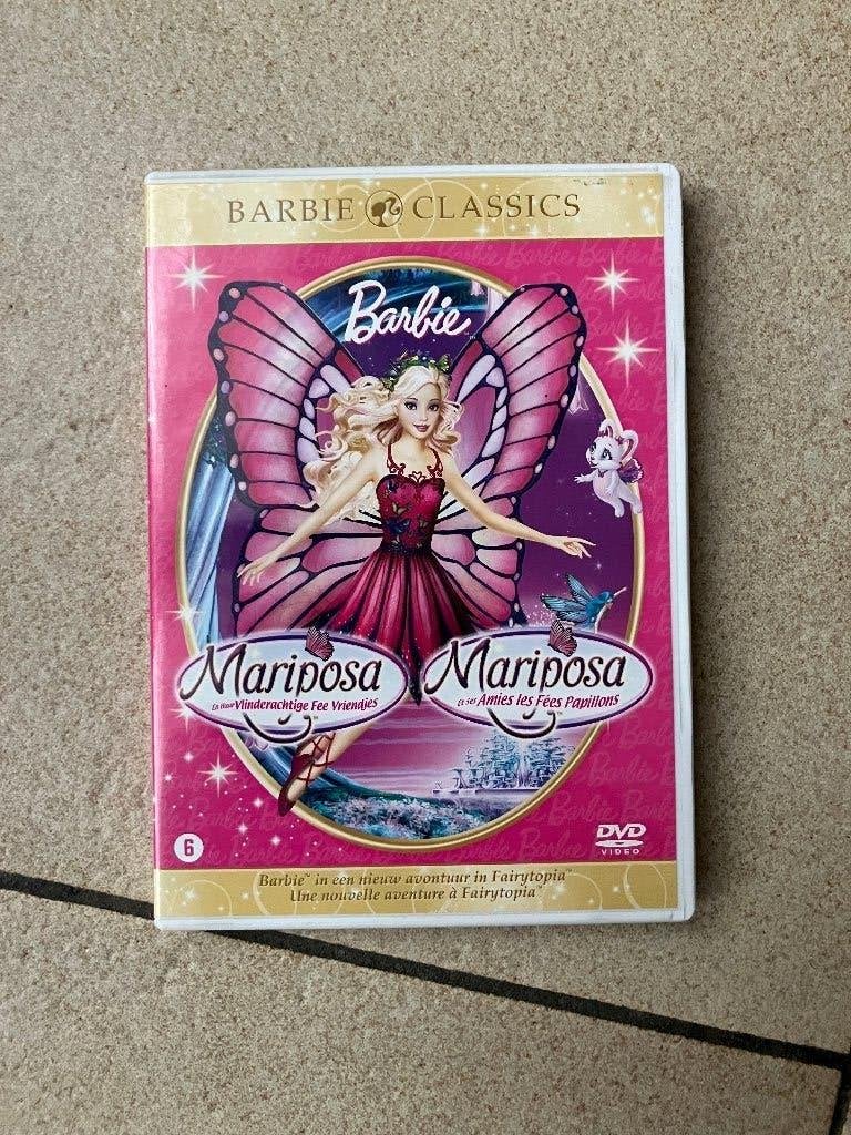 Dvd - Barbie Mariposa en haar vlinderachtige fee vriendjes, Ophalen of Verzenden