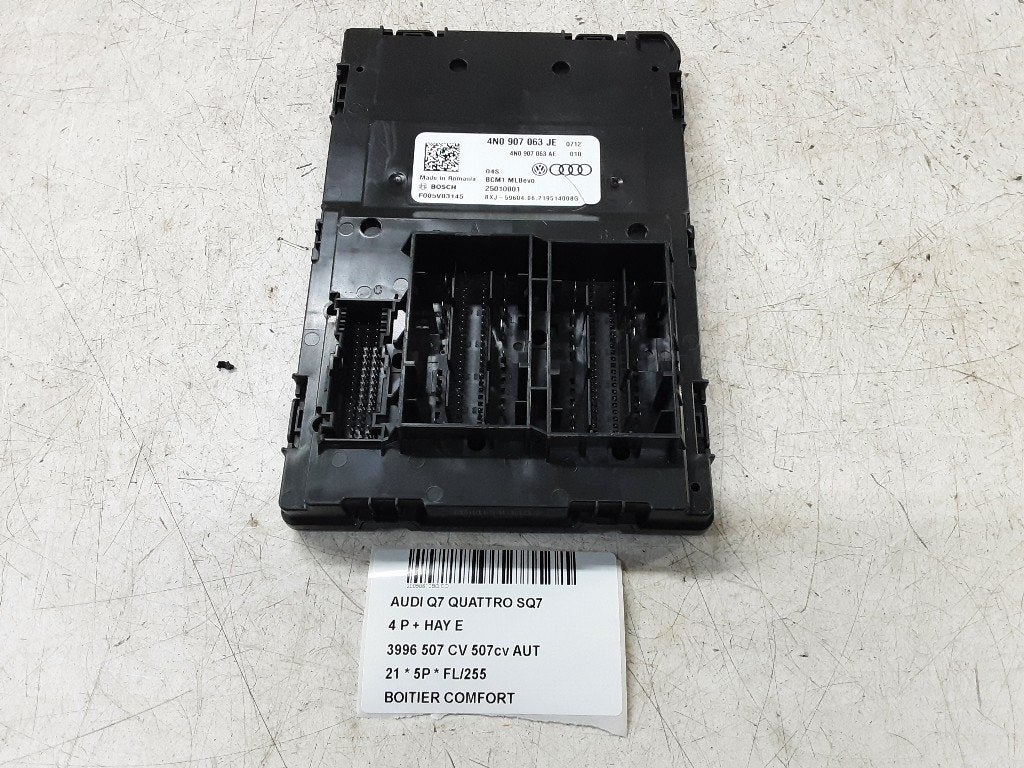COMPUTER COMFORT Audi SQ7 (4MB / 4MG) (4N0907063JE), Info@audi.de, Audi, Audi AG, Gebruikt