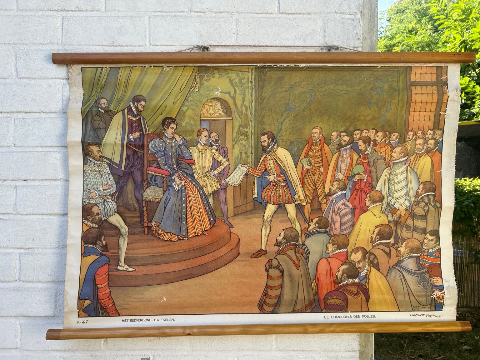 Eedverbond der edelen, Enlèvement, Histoire