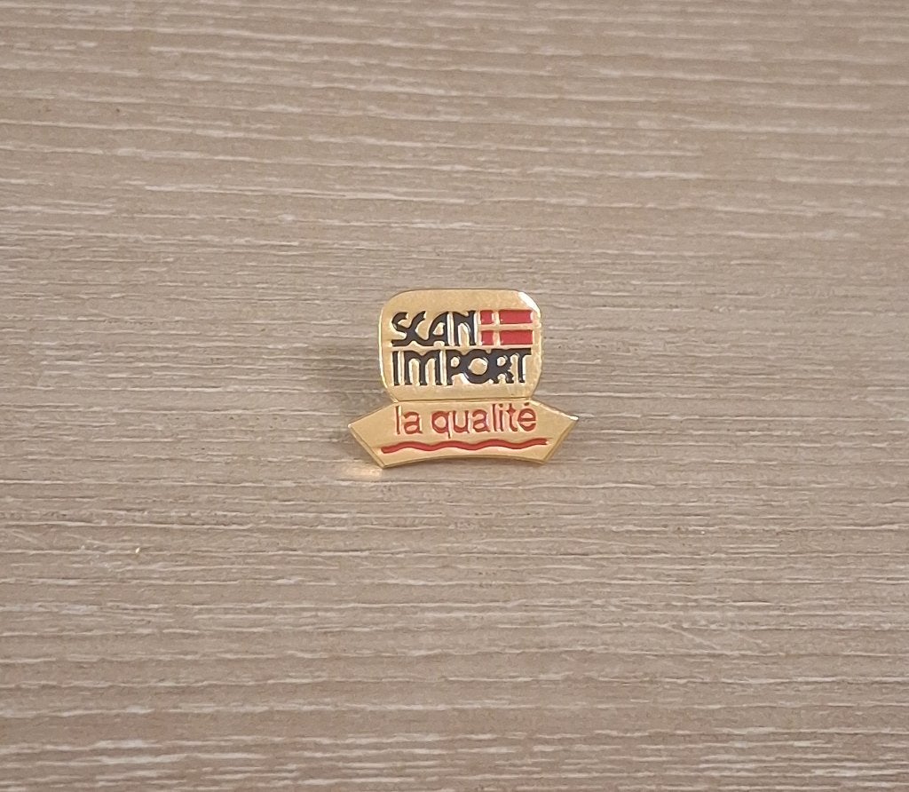 PIN - SCAN IMPORT, Verzamelen, Speldjes, Pins en Buttons, Verzenden, Gebruikt, Overige onderwerpen, Speldje of Pin
