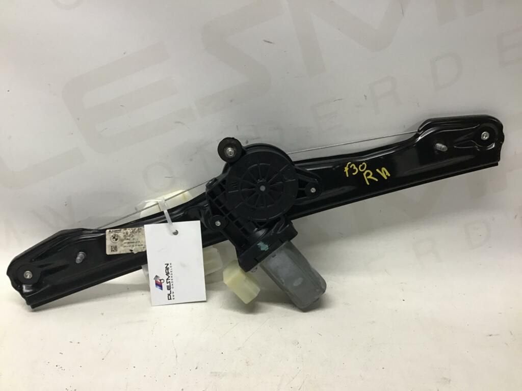 Raammechanisme rechtsachter BMW 3-serie F30/F80 7351050, -, Utilisé, -, Enlèvement ou Envoi