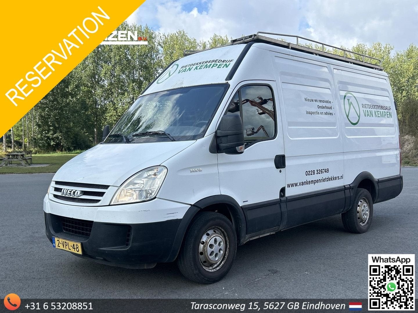 Iveco Daily 35S12V 330 H2 | € 3.850,- NETTO! | Trekhaak |, Auto's, Bestelwagens en Lichte vracht, Iveco, Bedrijf, Te koop, ABS