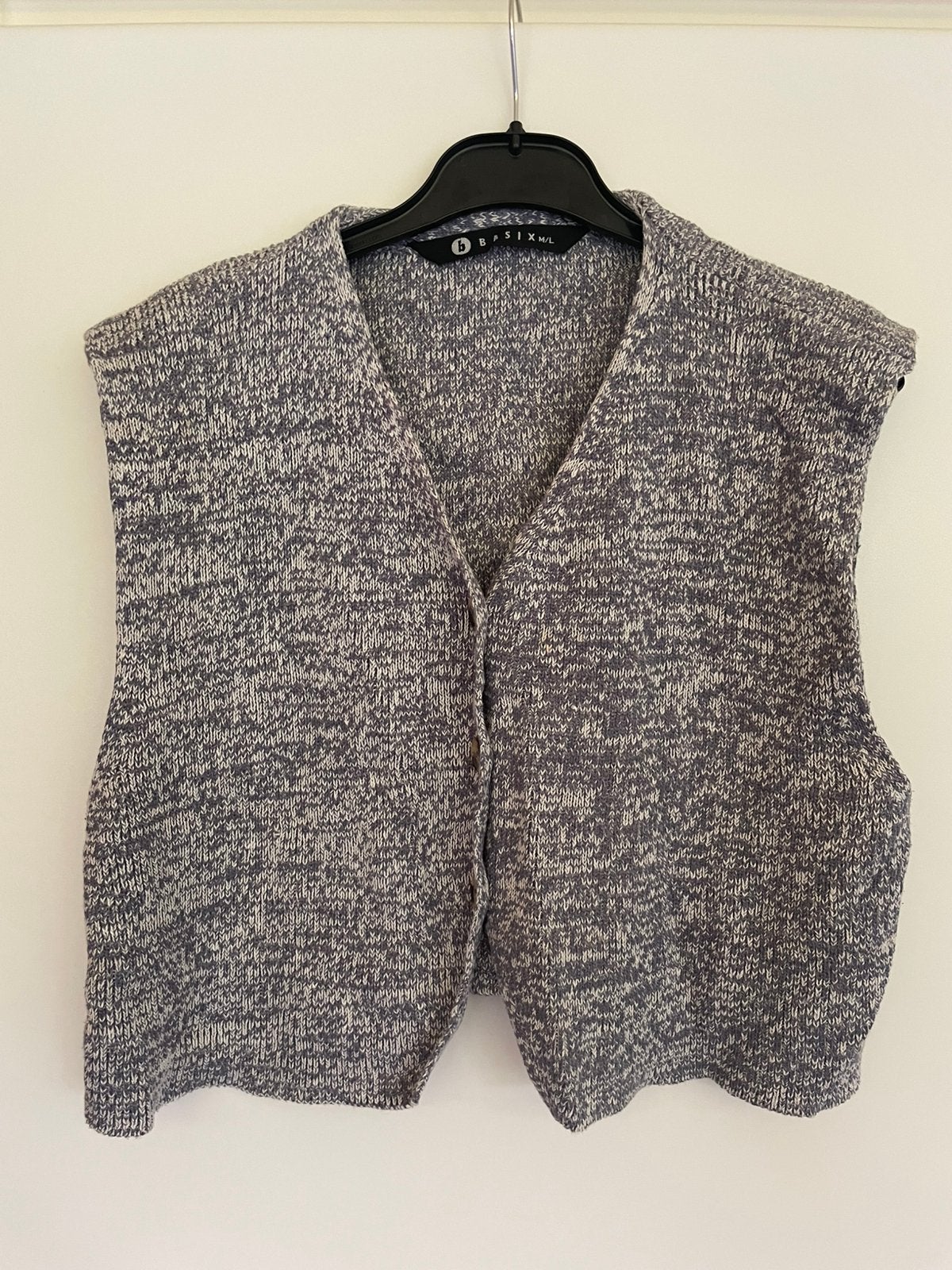 Gilet bleu M/L, Vêtements | Femmes, Enlèvement ou Envoi, Comme neuf, Blanc