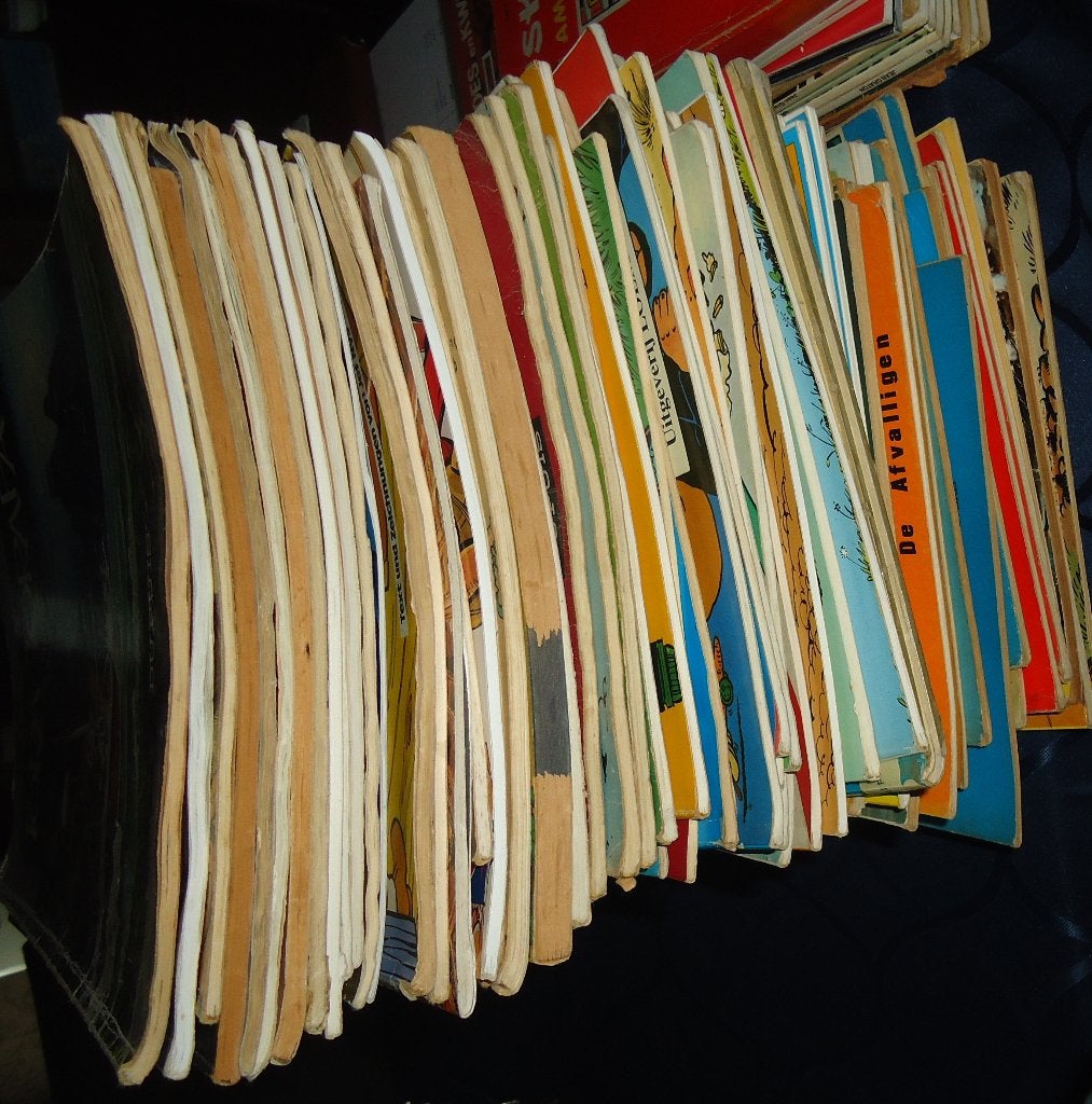 150-tal allerhande strips, Meerdere stripboeken, Ophalen of Verzenden, Gelezen, Diverse Auteurs