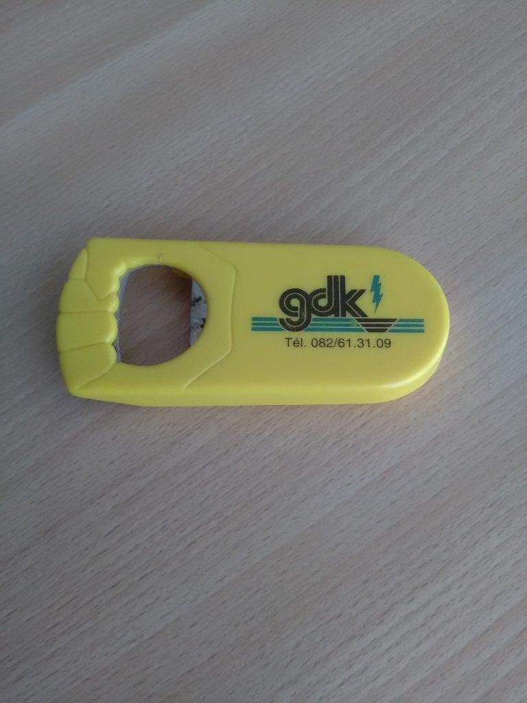 GDK flesopener, flesopener., Verzamelen, Ophalen of Verzenden, Nieuw, Gebruiksvoorwerp