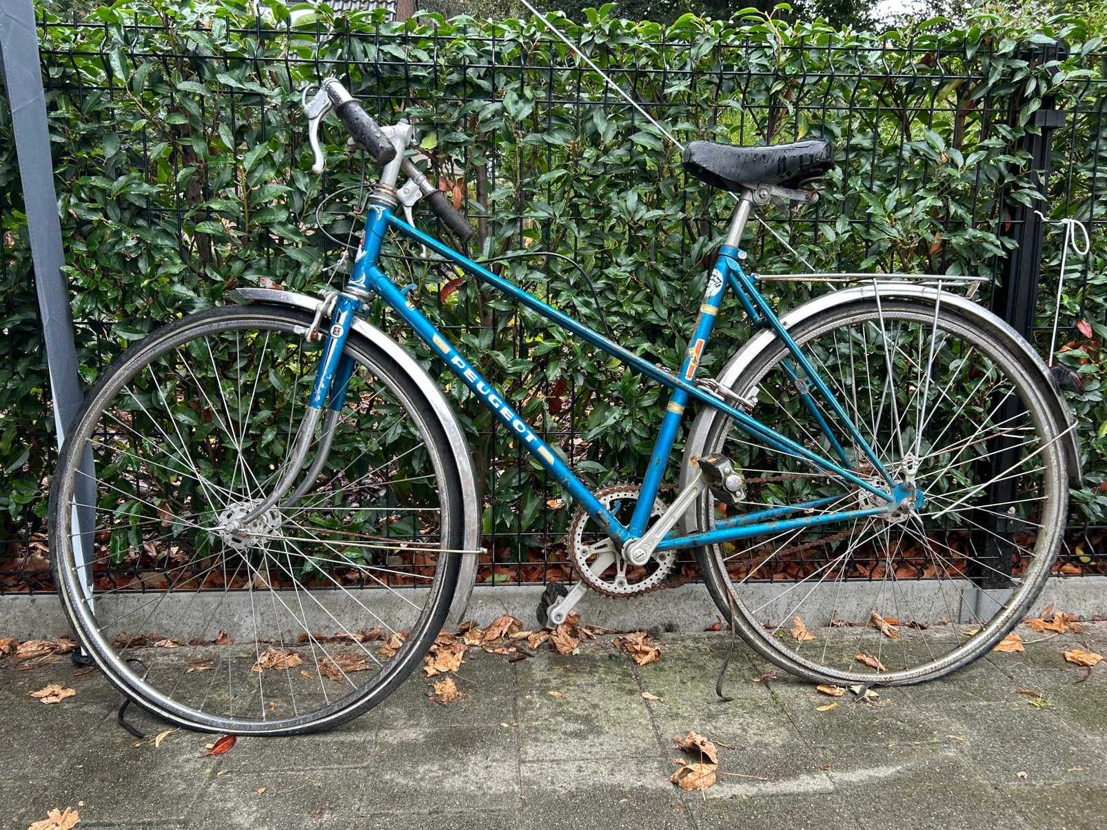 Retro Peugeot fiets, Fietsen en Brommers, Ophalen, Gebruikt