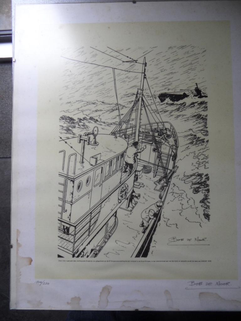 Bob de Moor litho, Livres, BD, Une BD, Enlèvement ou Envoi, Utilisé, Bob De Moor