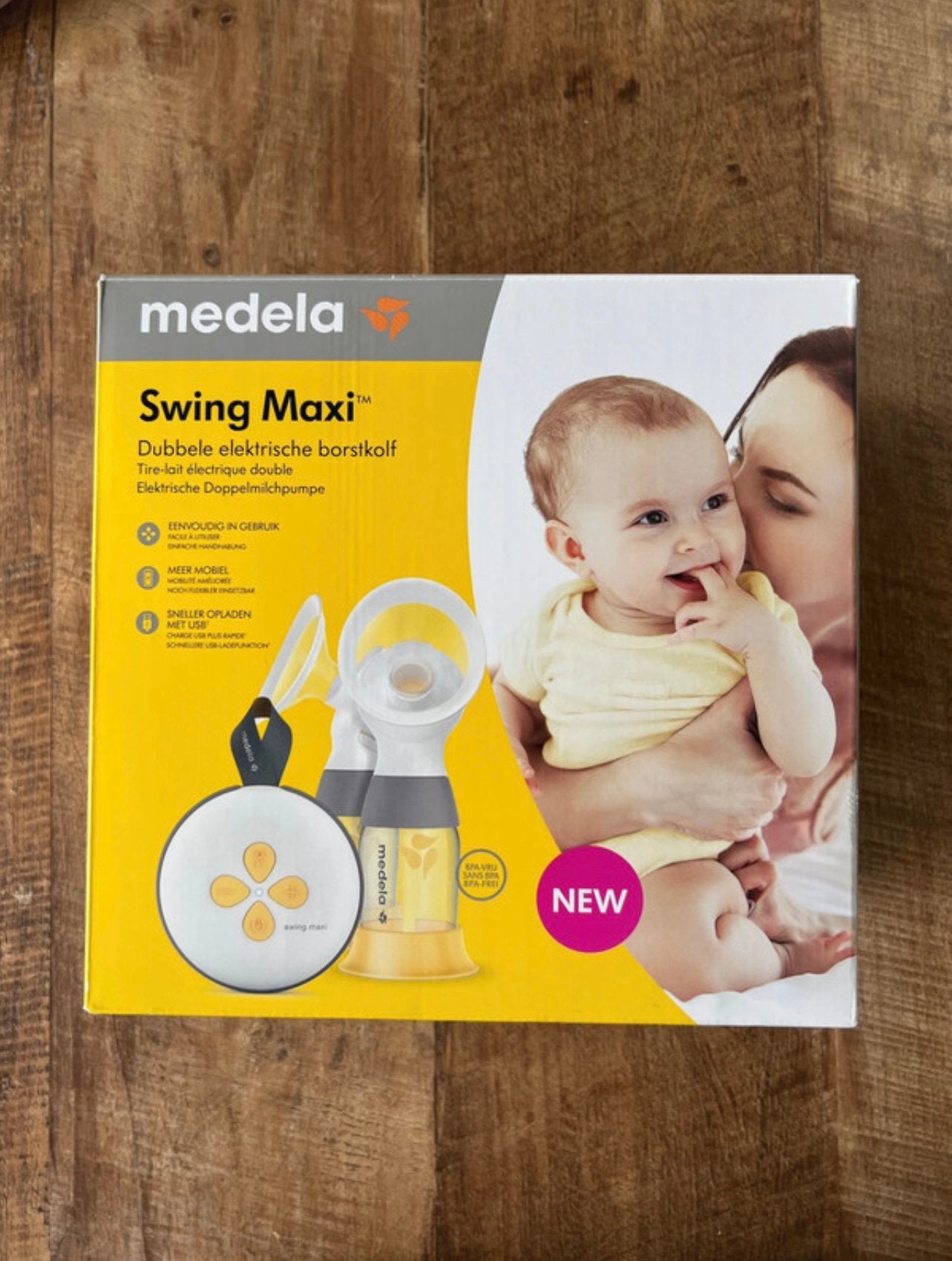 Medela Swing Maxi dubbele elektrische borstkolf, Kinderen en Baby's, Ophalen, Zo goed als nieuw, Borstkolf