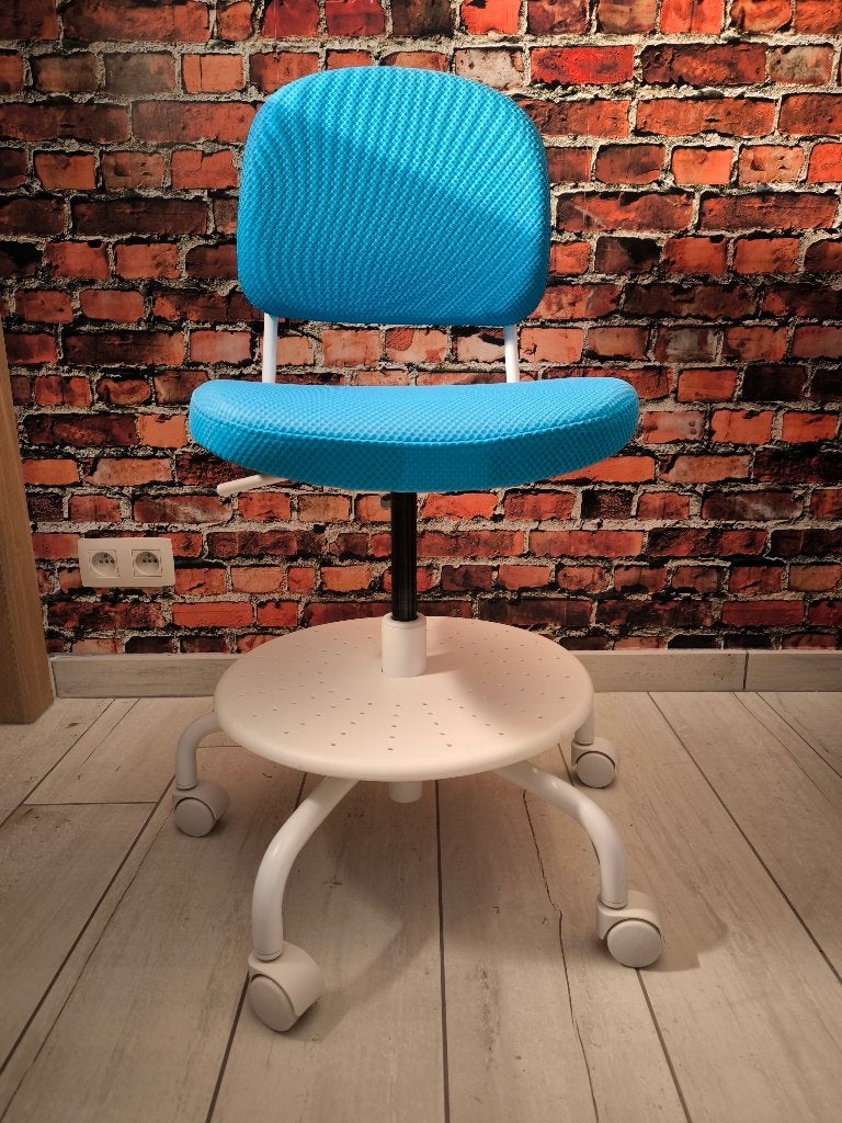 Chaise de bureau enfant Vimund par Ikea couleur turquoise, Autres couleurs, Comme neuf, Enlèvement, Chaise de bureau
