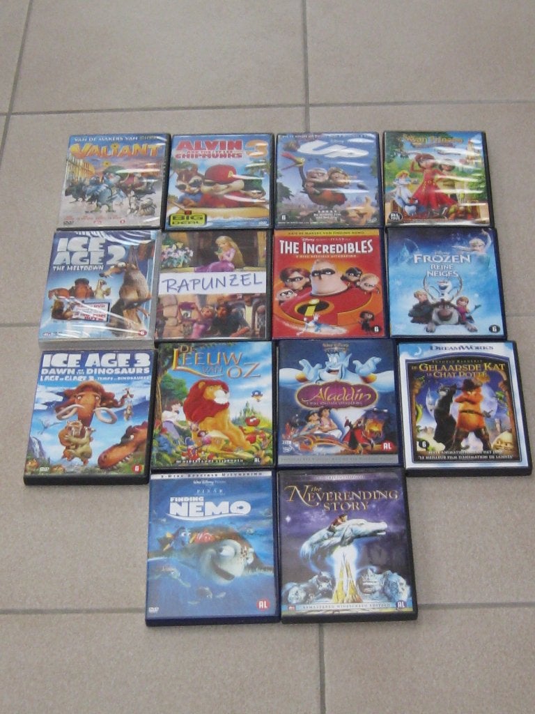 Films DVD pour enfants, CD & DVD, À partir de 6 ans, Comprend un boîtier, Enlèvement ou Envoi, Dessin animé