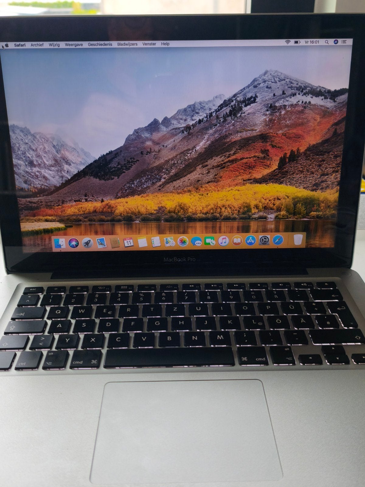 macbook pro 13" 2010 high sierra perfecte staat, Computers en Software, Ophalen, 8 GB, 13 inch, 512 GB