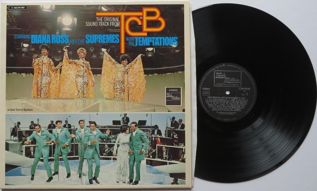 Diana Ross & The Supremes with The Temptations - T.C.B. Lp, Gebruikt, Ophalen of Verzenden, 1970 - 1979, Soul of Nu Soul