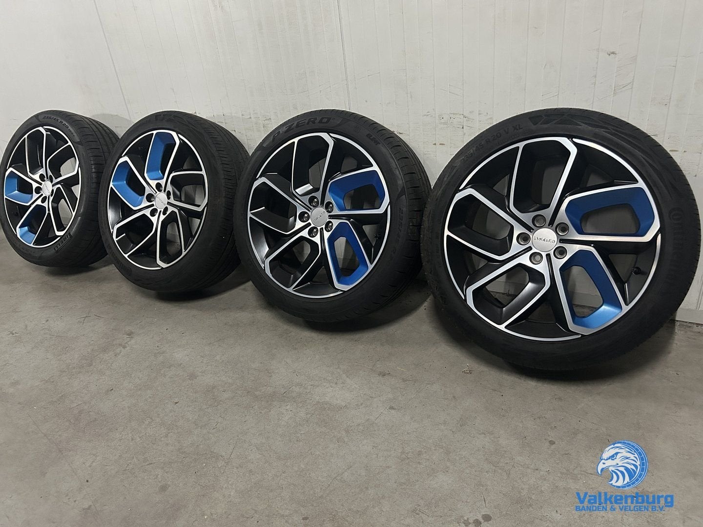 6-7mm! Originele Lynk & Co 20 inch velgen 5x108 zomerbanden, Auto-onderdelen, Banden en Velgen, Gebruikt, -, -, Banden en Velgen