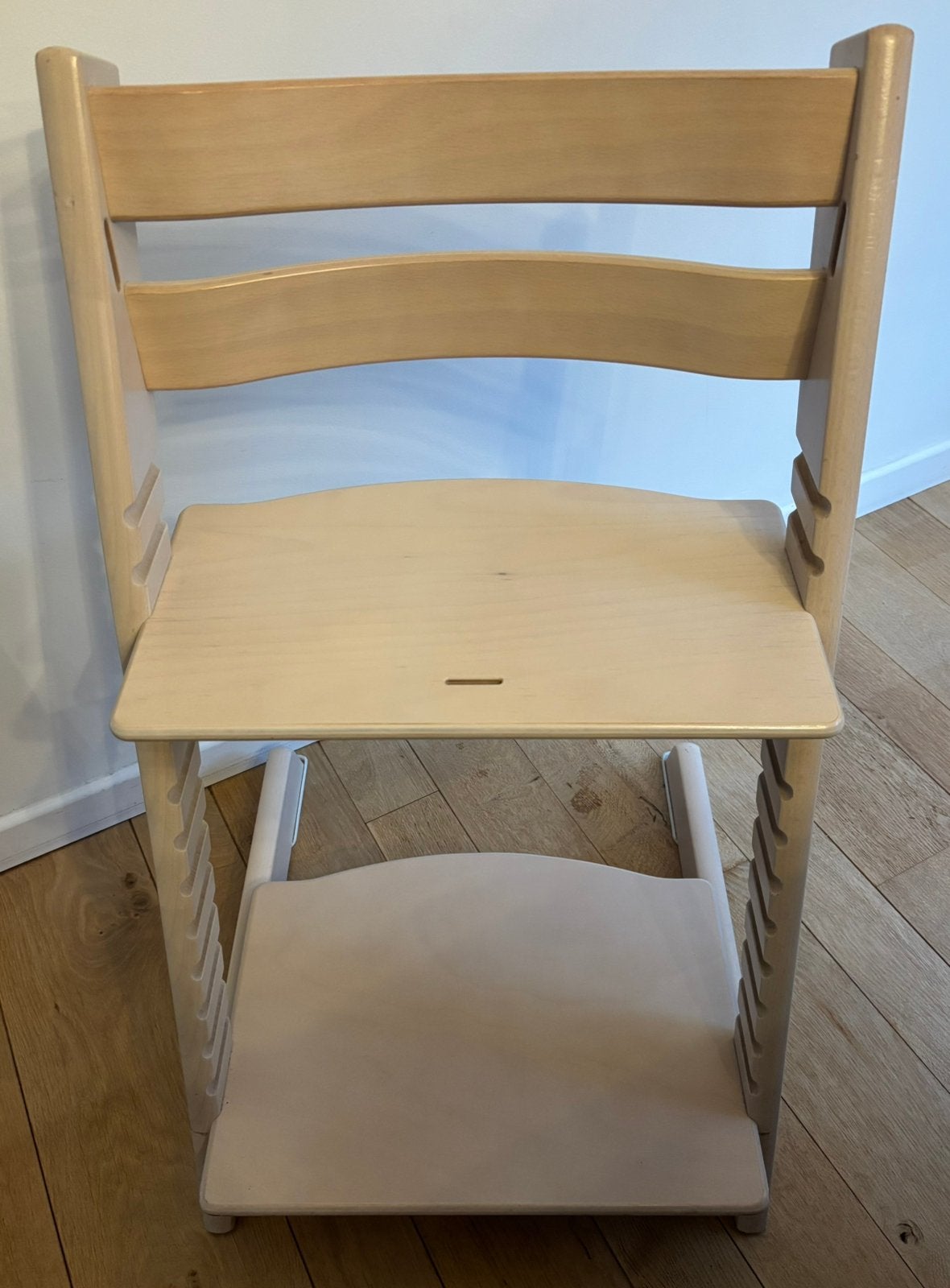Chaise Stokke tripp trapp beige, Enfants & Bébés, Enlèvement, Comme neuf