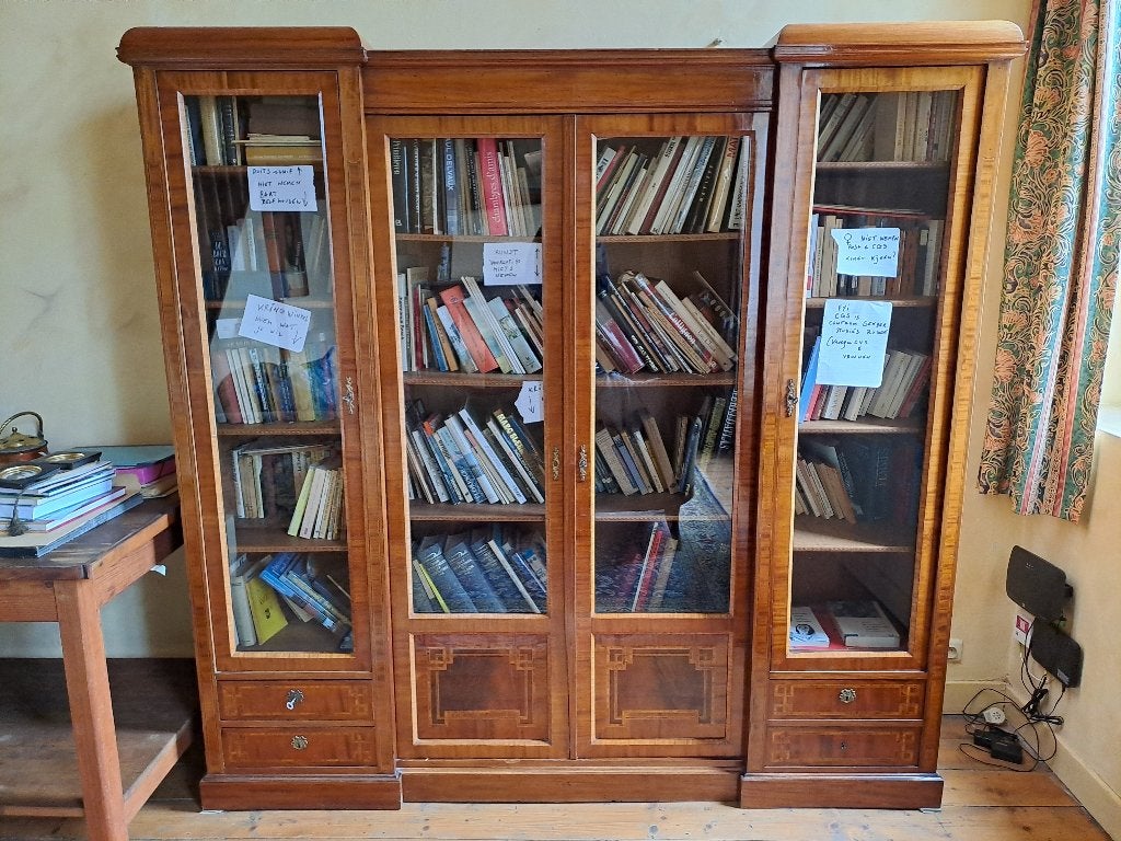 Bibliotheekkast te koop, Avec porte(s), 25 à 50 cm, 200 cm ou plus, Autres essences de bois