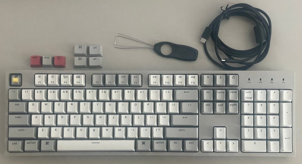 Keychron C2, Informatique & Logiciels, Claviers, Keychron, Multi-appareil, Enlèvement, Utilisé