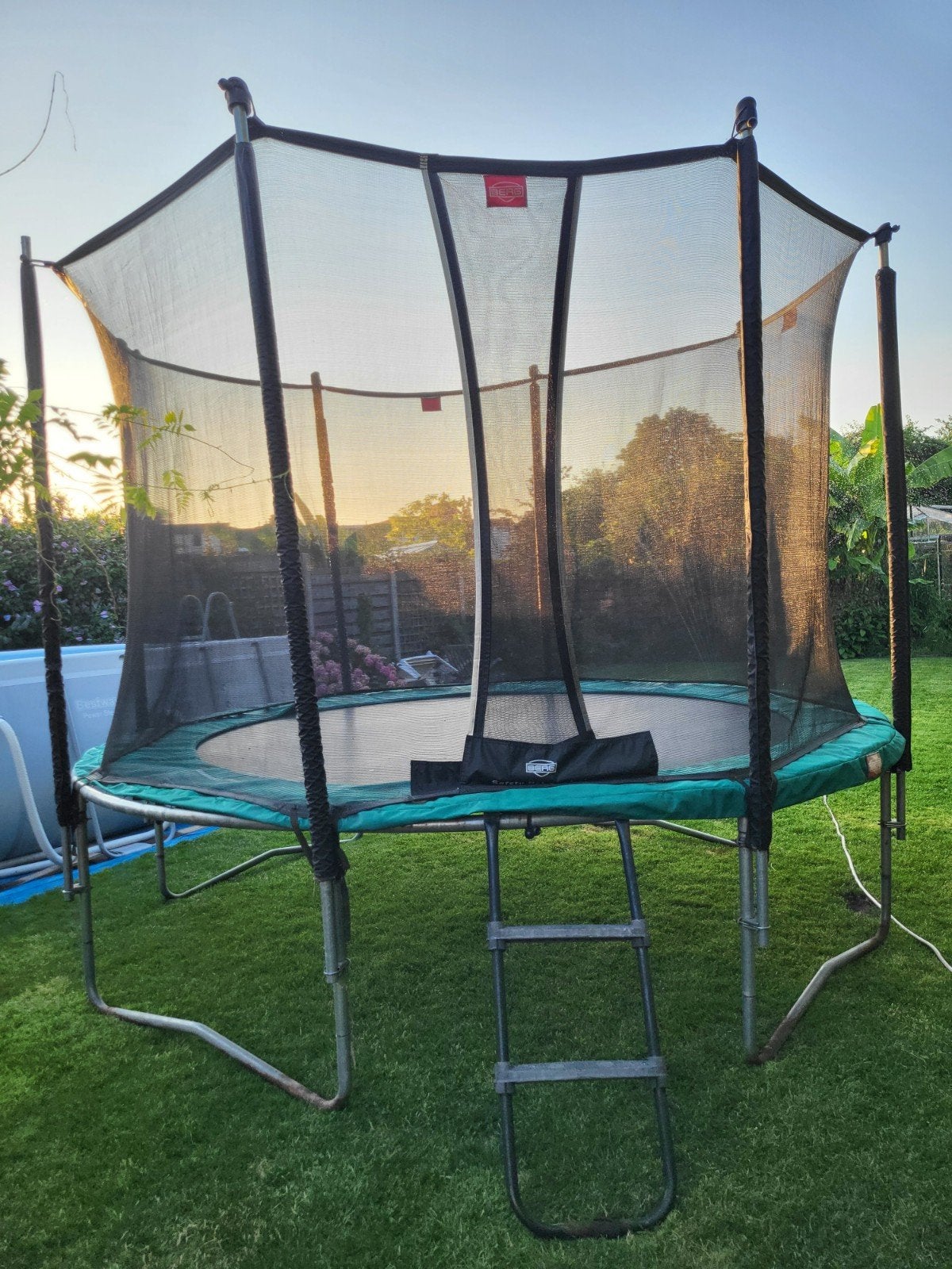 Trampoline Berg Favorit 330 in prima staat, Enlèvement, Utilisé