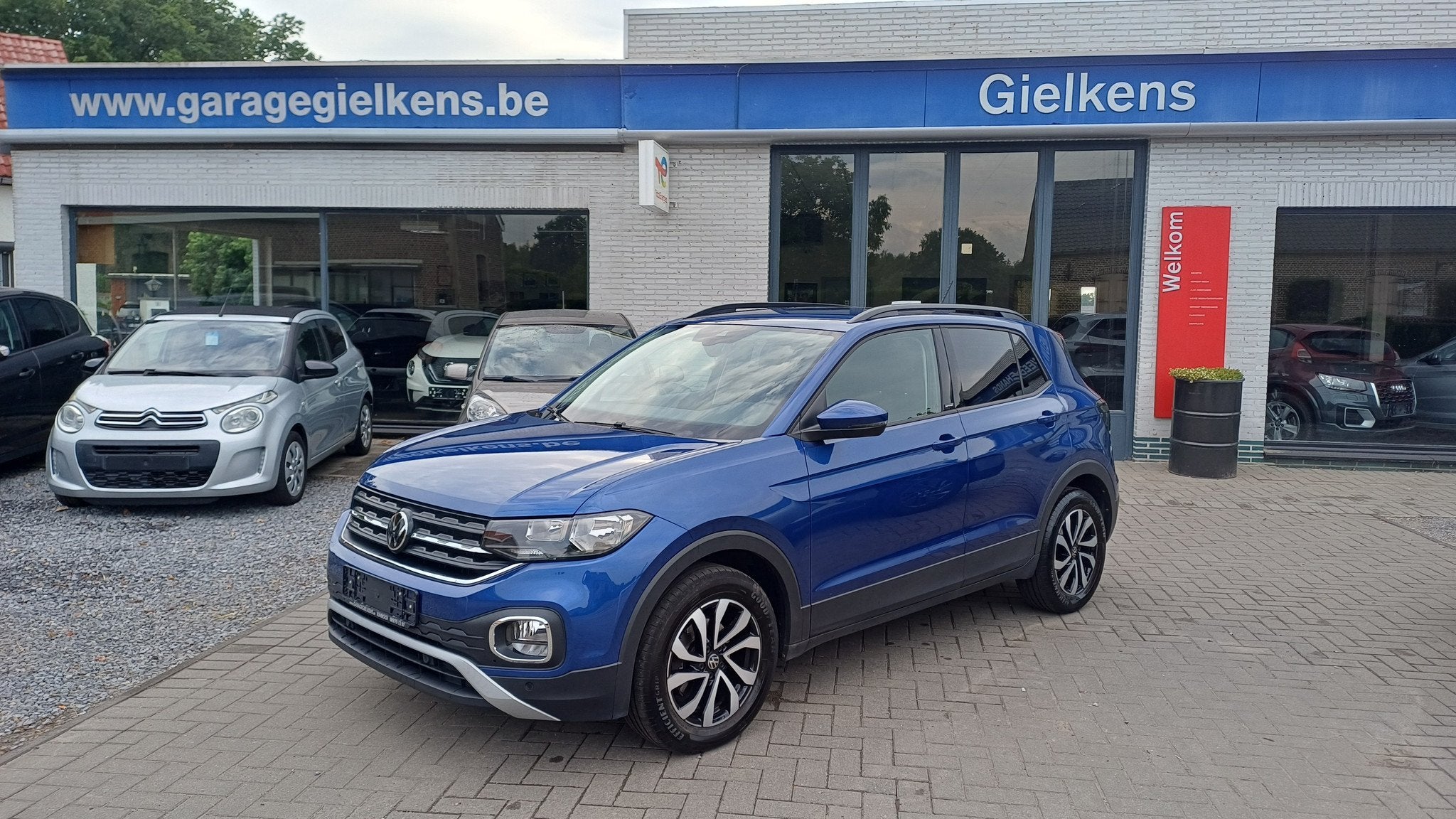 Volkswagen T-Cross 1.0TSI ACTIVE/53000KM/1J. Garantie, Auto's, Volkswagen, Gebruikt, Blauw, Bedrijf, 5 deurs