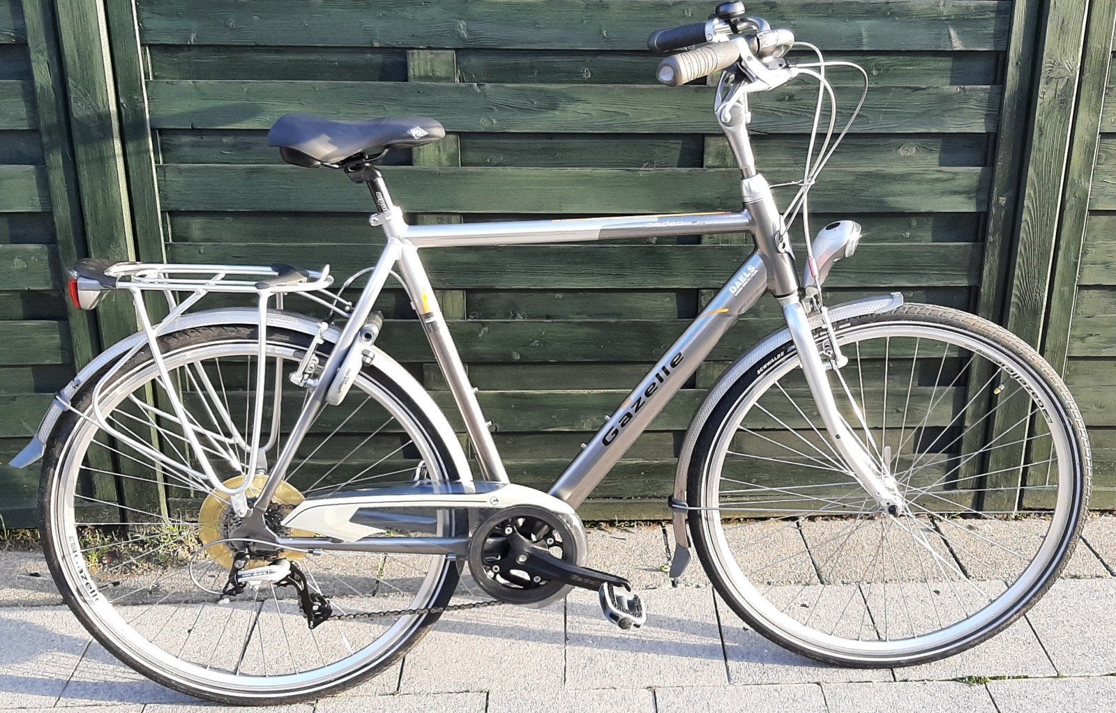 Herenfiets Gazelle Medeo groot kader 61, Ophalen, Gazelle, Versnellingen
