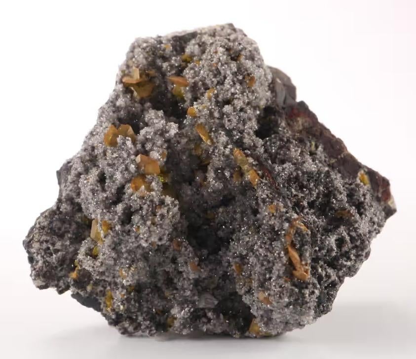 STURMANIET op CALCIET uit de N'Chwaning II mijn, VERKOCHT, Ophalen of Verzenden, Mineraal