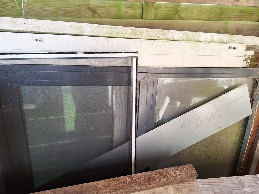 Houten ramen, Enlèvement, Aluminium