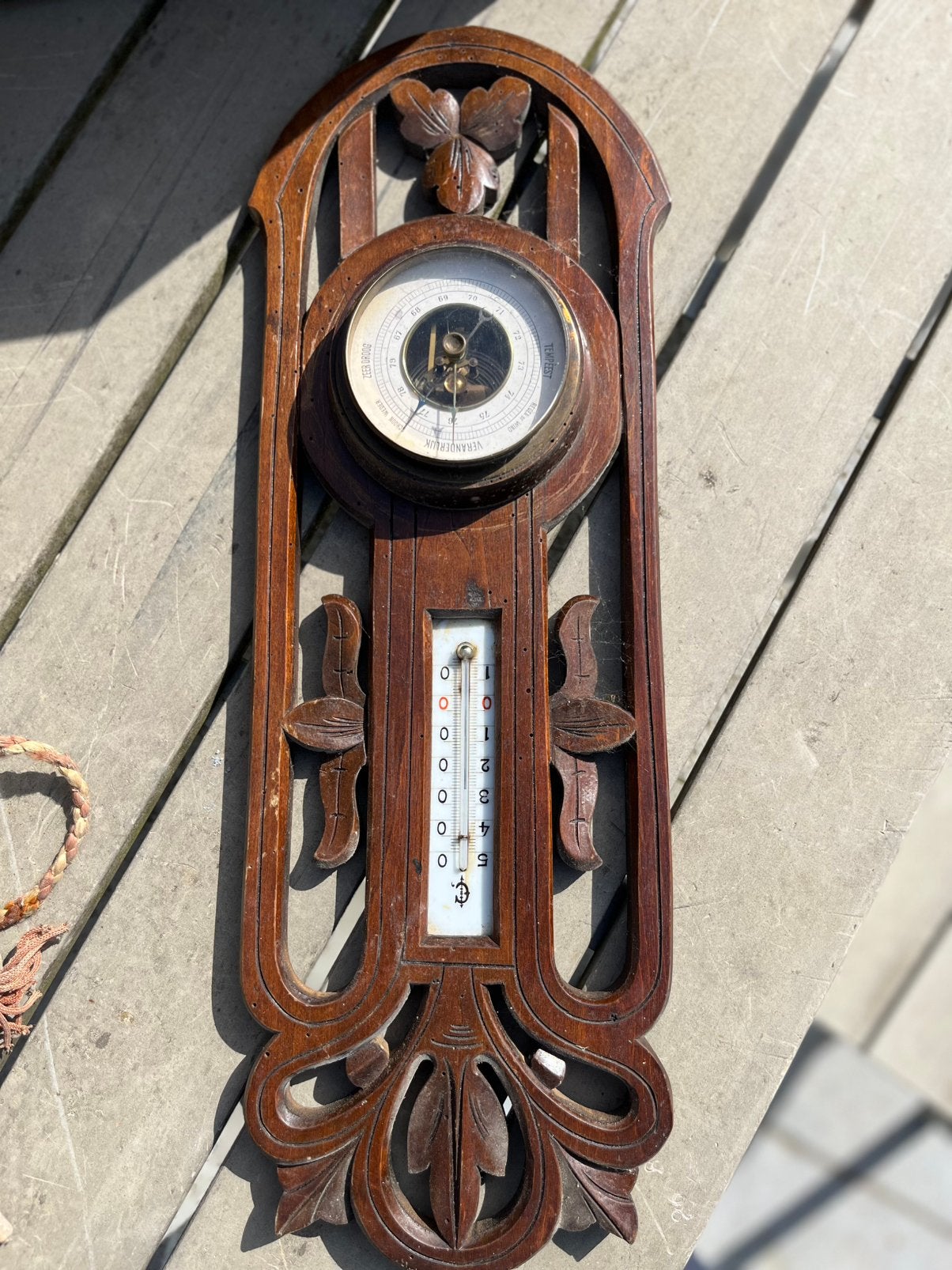 Barometer, Ophalen, Gebruikt, Barometer
