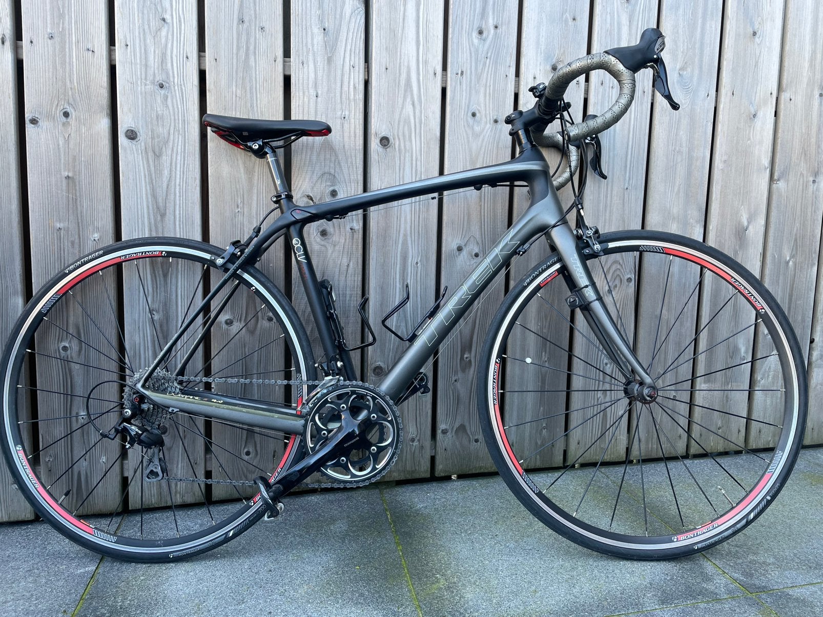 Koersfiets Trek Domane dames, Vélos & Vélomoteurs, Enlèvement, Comme neuf, Carbone, Femmes