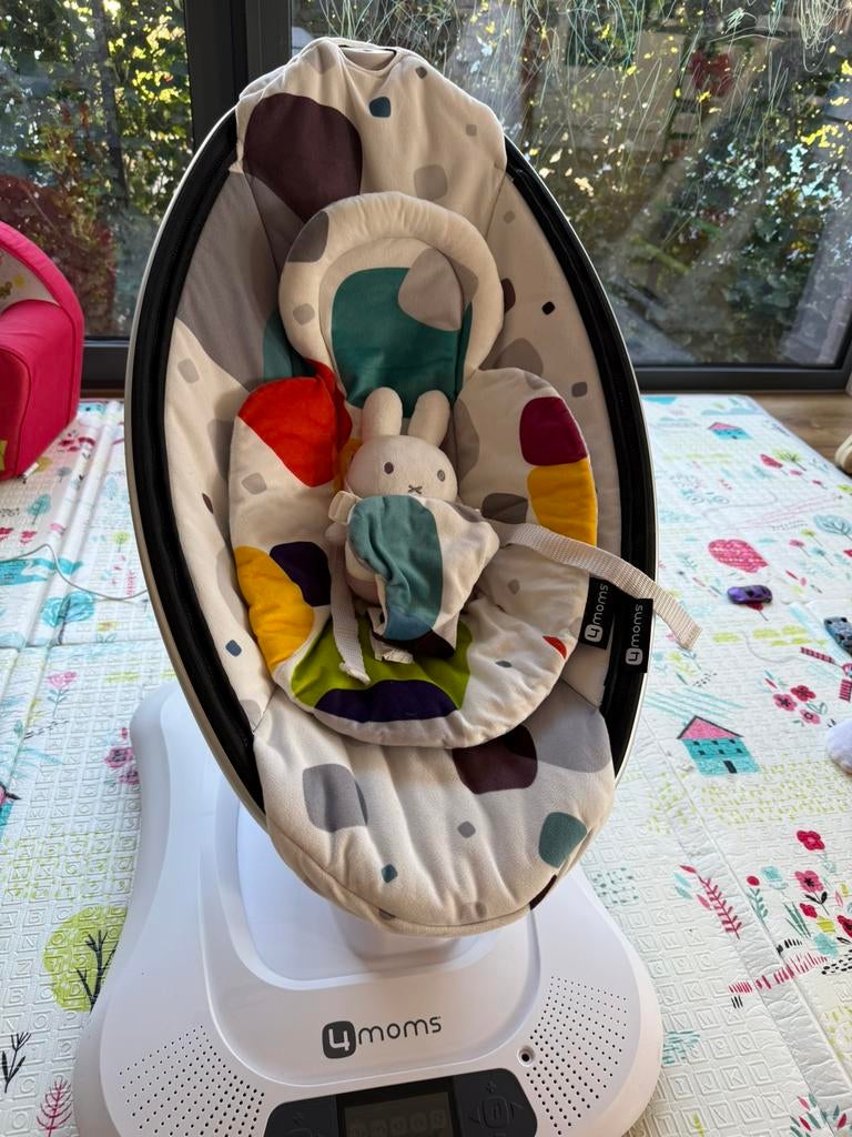 4moms elektrische schommelstoel, Kinderen en Baby's, Ophalen of Verzenden, Zo goed als nieuw, Schommelstoel