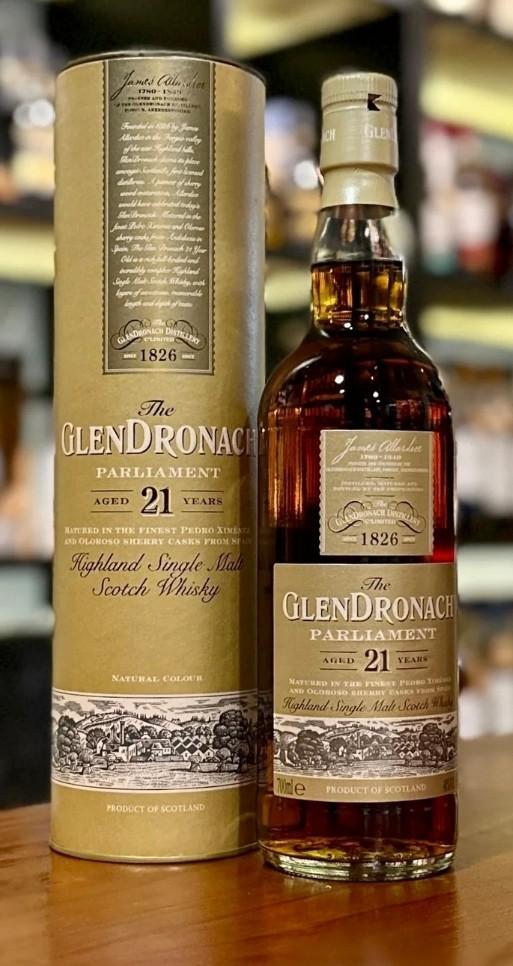 Glendronach 21 parliament, Enlèvement ou Envoi