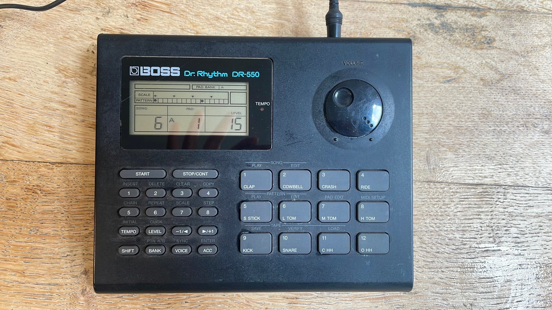 BOSS Dr. Rhythm DR-550, Muziek en Instrumenten, Drumcomputers, Ophalen of Verzenden, Gebruikt, Boss