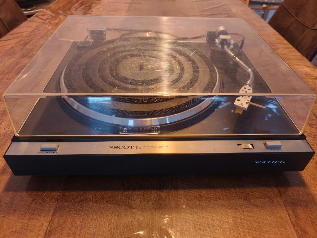 Tourne-disques Scott PS-48, TV, Hi-fi & Vidéo, Tourne-disques, Comme neuf, Tourne-disque, Autres marques, Réglage pitch, Enlèvement