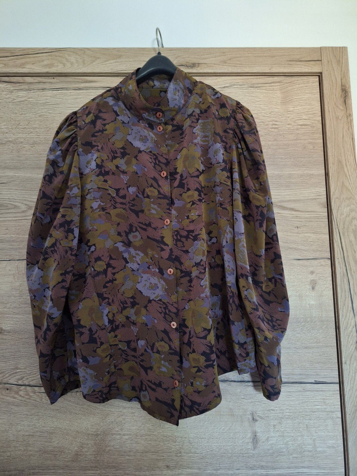 Ensemble de jupe et chemisier vintage L-XL, Enlèvement ou Envoi