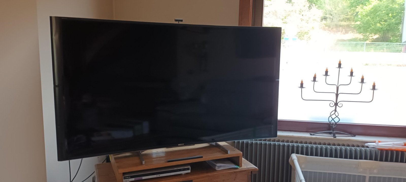 Sony Bravia KD-65S9005B, 65 inch, gebogen scherm, Ophalen, Gebruikt, LCD, 100 Hz