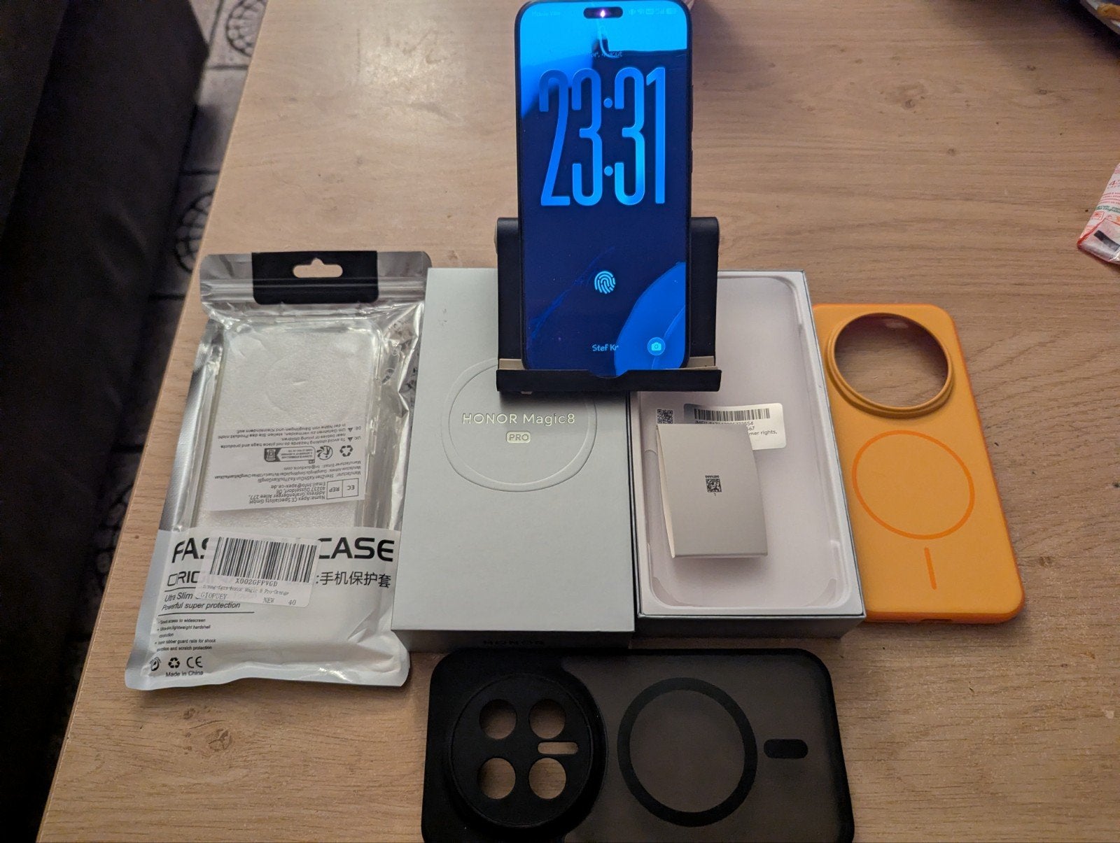 échange honor Magic 8 pro 512 giga black de 1 mois, Enlèvement