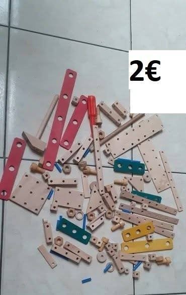 Jeu de construction, Enlèvement, Utilisé, Construction