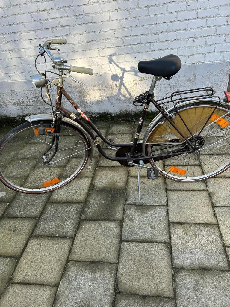 Vintage fiets jaren 60-70, Ophalen