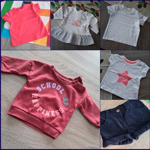 Pakketje meisjeskledij - Maat 62, Kinderen en Baby's, Ophalen of Verzenden, Zo goed als nieuw, Maat 62