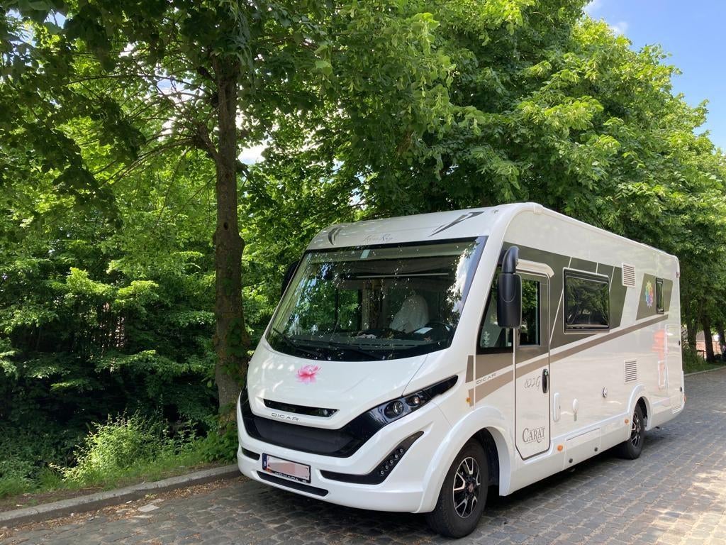 Lotus Ray - Dicar mobilhome CARAT 822G, Caravanes & Camping, Camping-cars, Particulier, jusqu'à 6, Intégral, Fiat, Fiat, Diesel