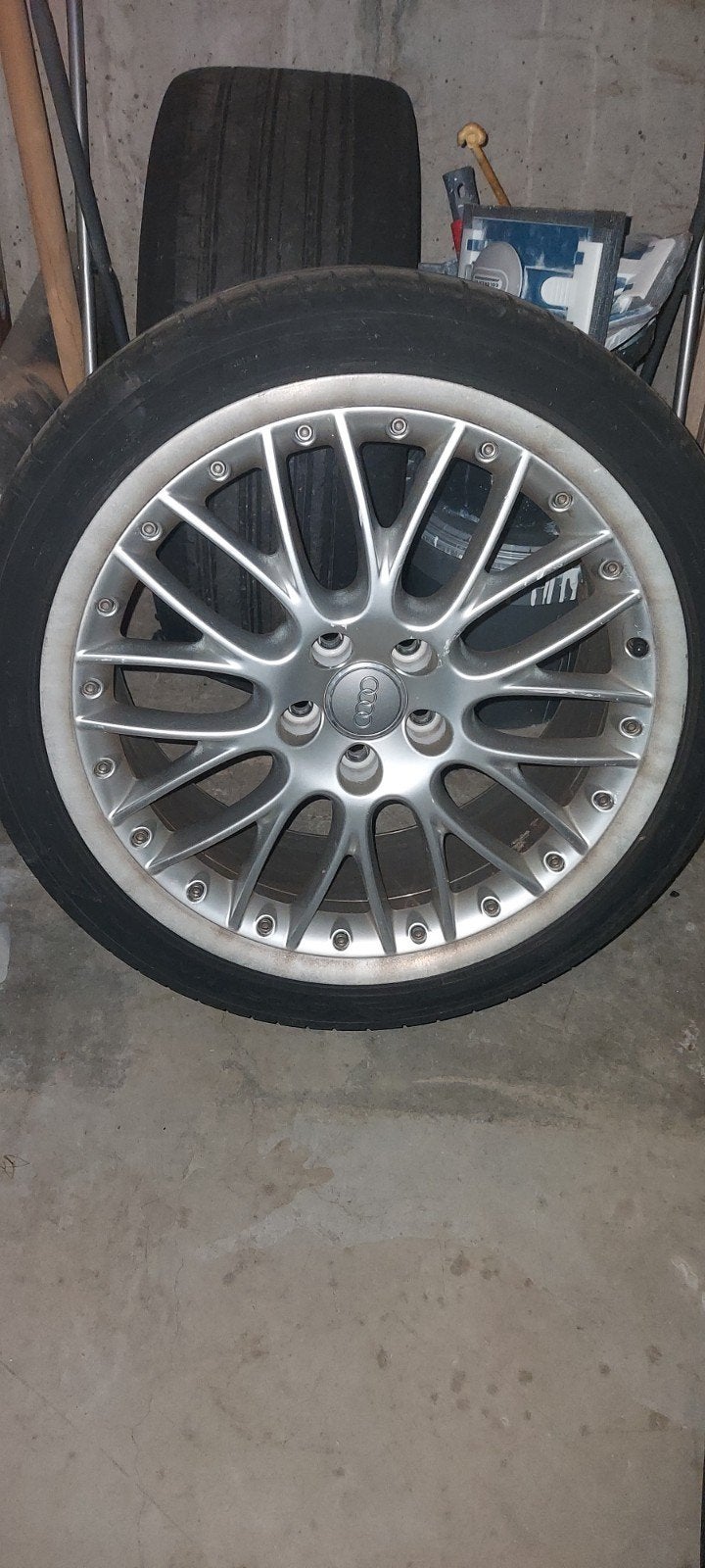Audi/bbs speedline velgen, Autos : Pièces & Accessoires, Enlèvement, 19 pouces, Pneu(s)