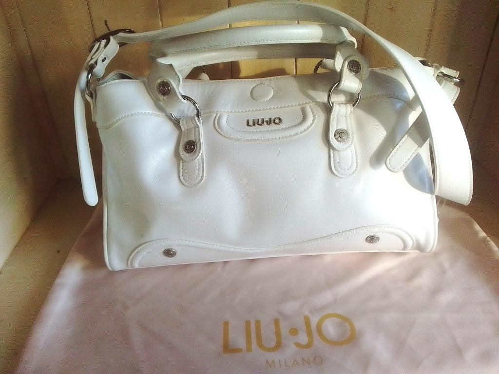 neuf Sac Liu Jo Satchel sac à main ou bandoulière, Enlèvement ou Envoi, Neuf, Blanc, Sac à main