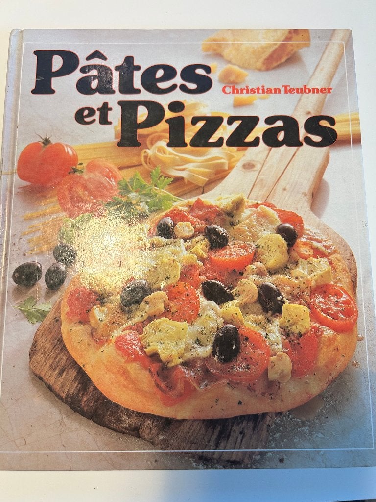 Livre de recettes - Pâtes et pizzas, Enlèvement, Utilisé, France
