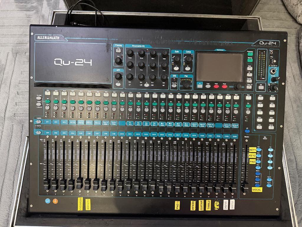 Allen&heath Qu-24, Ophalen, Zo goed als nieuw