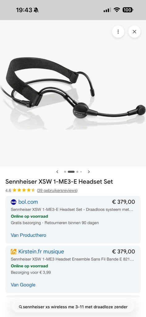 Microfoon met zender senheisser, Télécoms, Émetteurs & Récepteurs, Enlèvement, Comme neuf, Émetteur et Récepteur