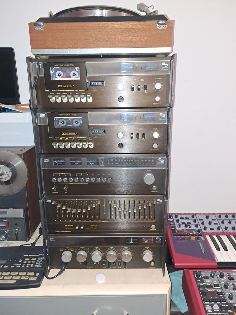 Hifi toren schneider, Audio, Tv en Foto, Stereoketens, Ophalen, Cassettedeck, Philips
