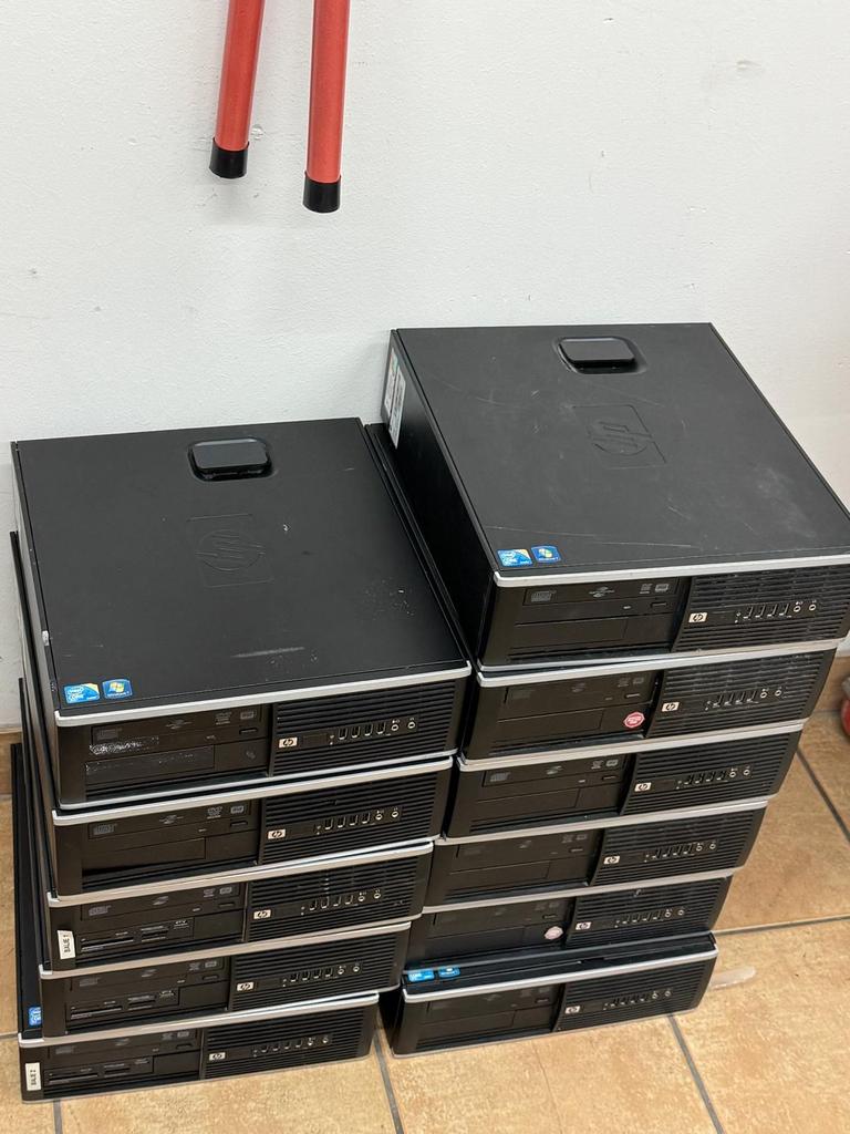 11x HP desktop pc, Informatique & Logiciels, Ordinateurs de bureau, Utilisé, Enlèvement ou Envoi