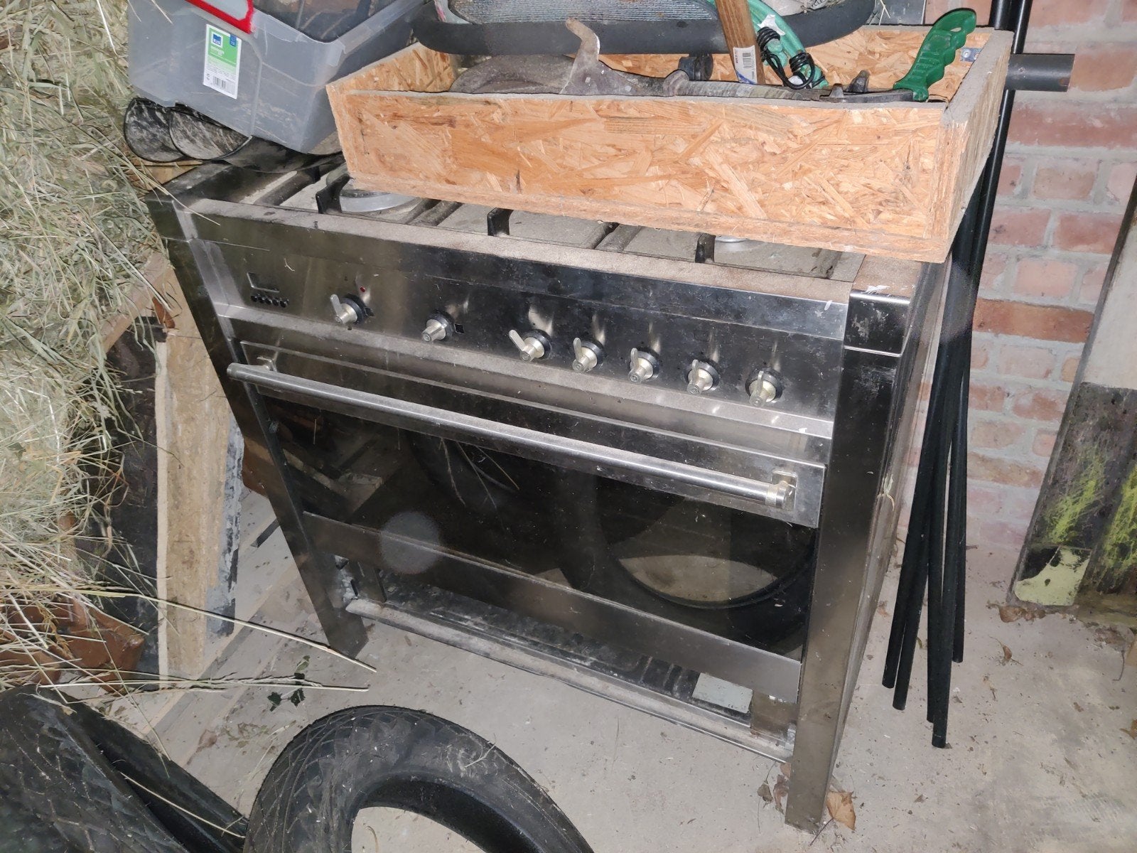 gas oven, Elektronische apparatuur, Ophalen, Oven
