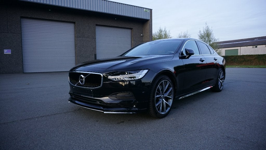 Volvo S90 INSCRIPTION -254Pk -89854Km -Full Opties -Prachtig, Auto's, Euro 6, 4 cilinders, Zwart, Leder