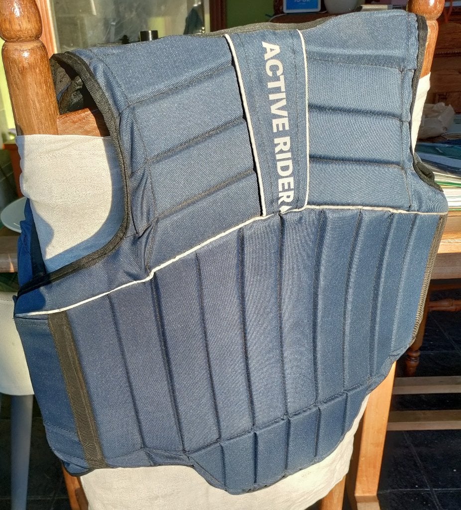 Bodyprotector Active Rider Kids maat L, Ophalen, Blauw, Gebruikt, L