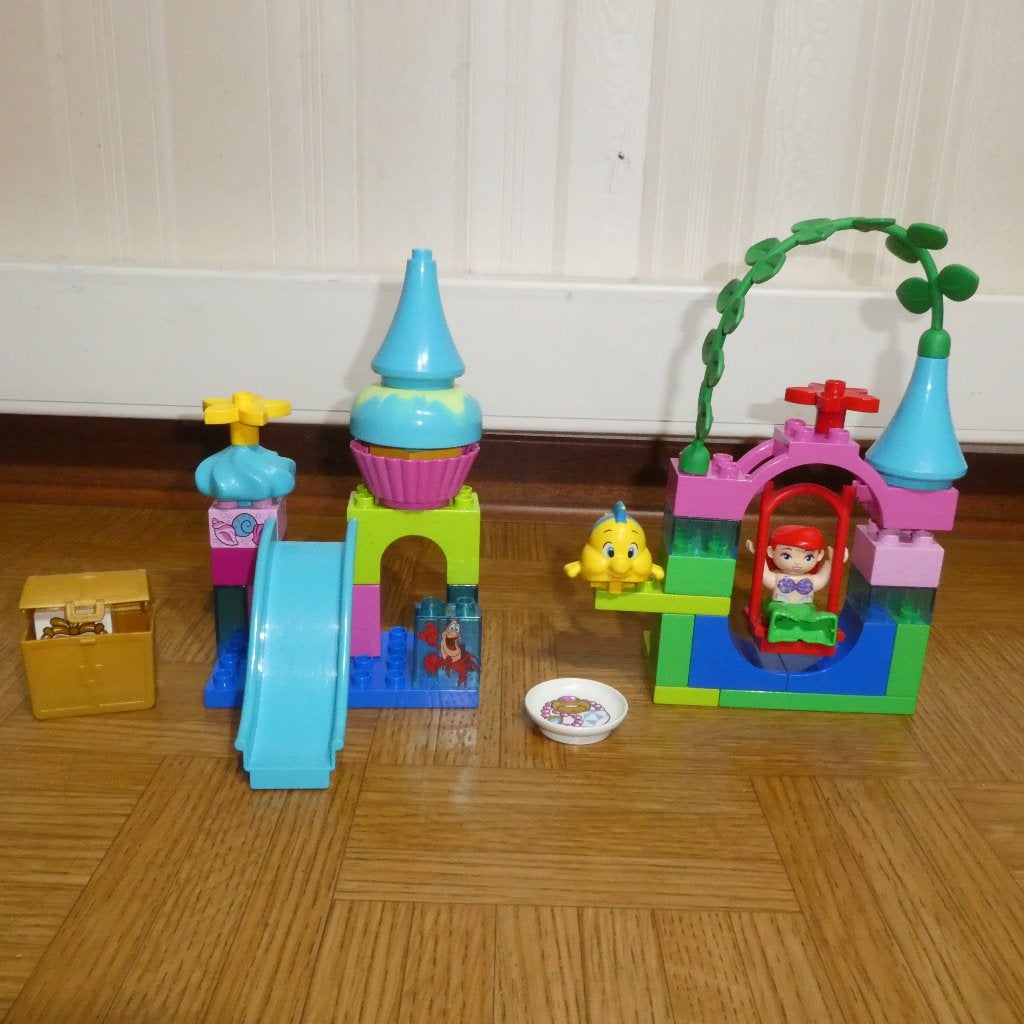 Duplo Ariëls Onderzeese Kasteel, set 10515, Enlèvement ou Envoi, Minifigurines incluses, Utilisé, Disney